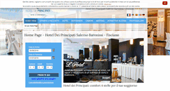 Desktop Screenshot of hoteldeiprincipati.it