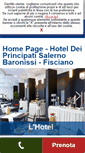 Mobile Screenshot of hoteldeiprincipati.it